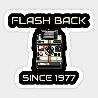 Flash Back Since 1977 Sticker
